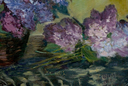 Oil painting Lilac G. Shevchuk