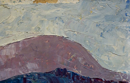 Oil painting Sea landscape Sigalevich L.E.