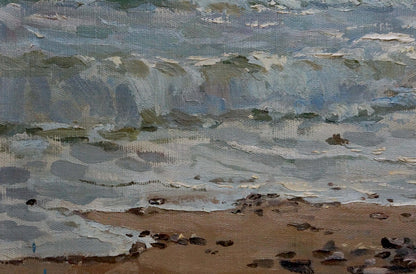 Oil painting Seascape Zatsepina Zinaida Ilyinichna