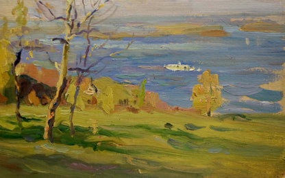 Oil painting Sea view Komendant Yuriy Sergeyevich