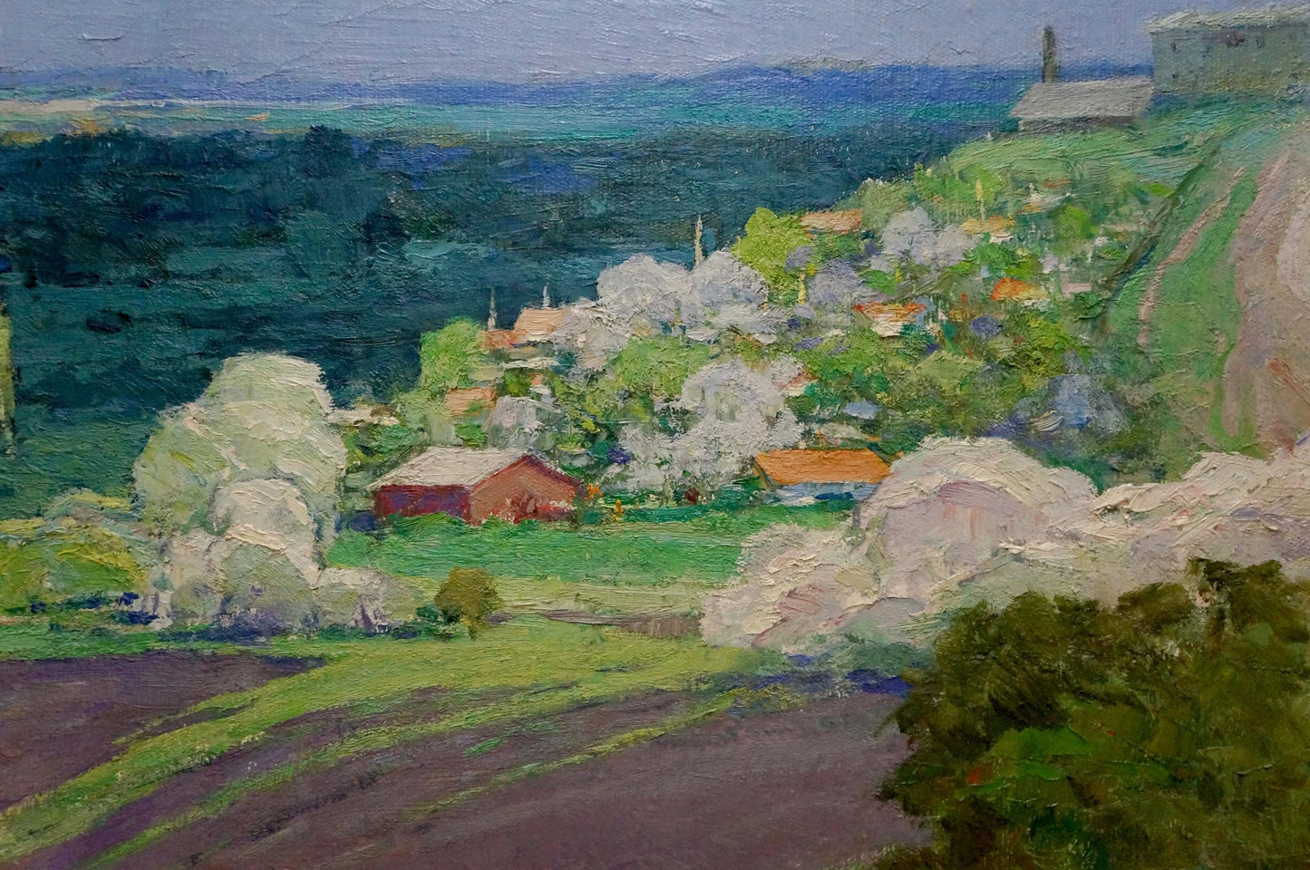 Oil painting Landscape Fomin Anatoly Nikiforovich