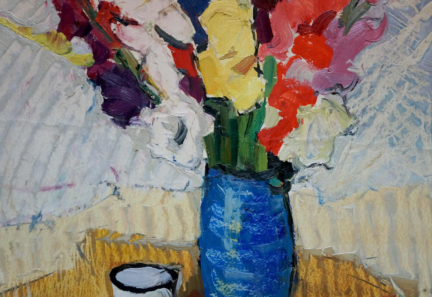 Oil painting Flowers Platonov Anatoly Georgievich
