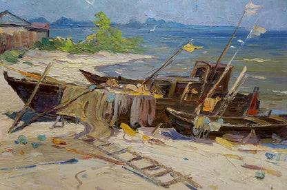 Oil painting Broken trough Yarovoy Stepan Kalinovich