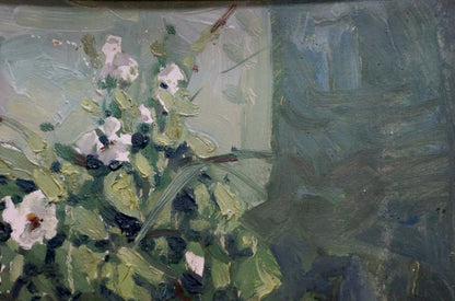 Oil painting Bouquet of flowers Kompaniyets-Kiyanchenko Nadezhda Dmitriyevna