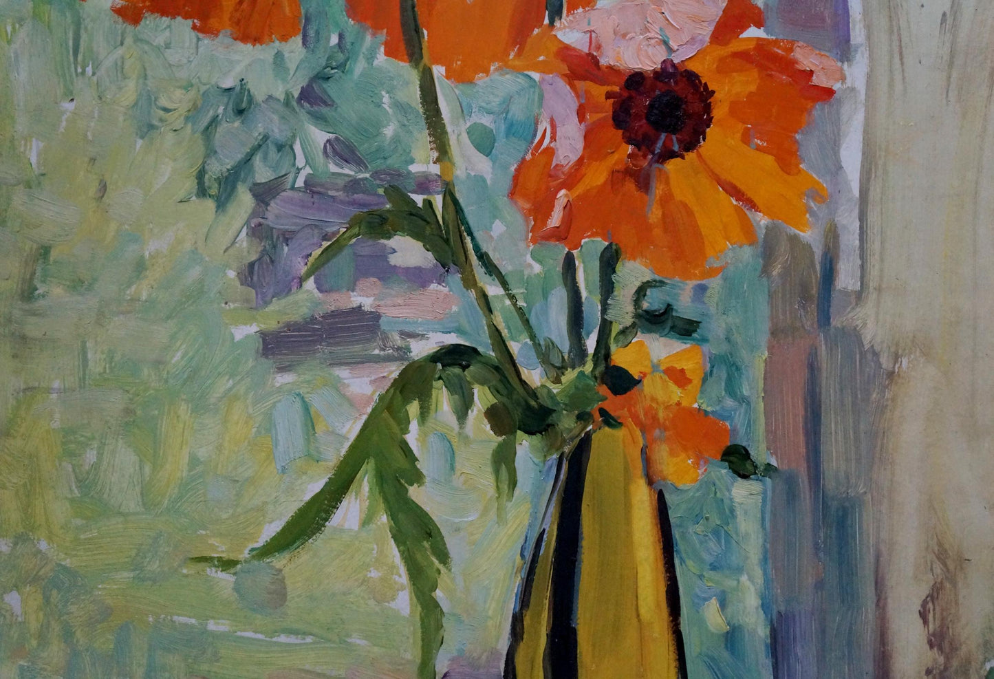 Oil painting Poppies Tolokonnikova Margarita Nikolaevna