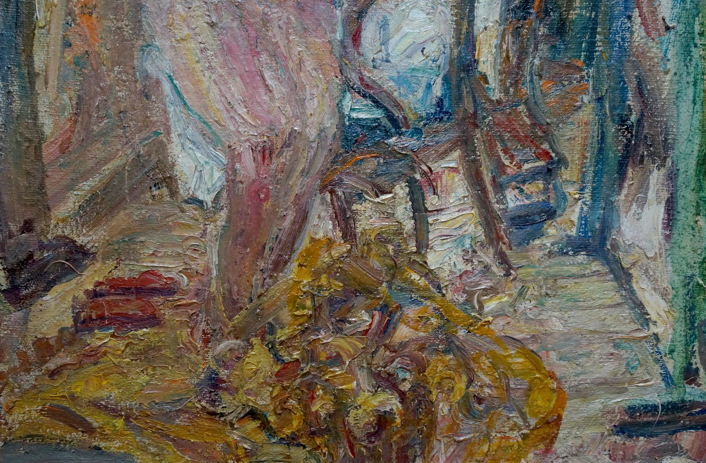 Oil painting Portrait of a naked girl Lebedeva Valentina Nikolaevna