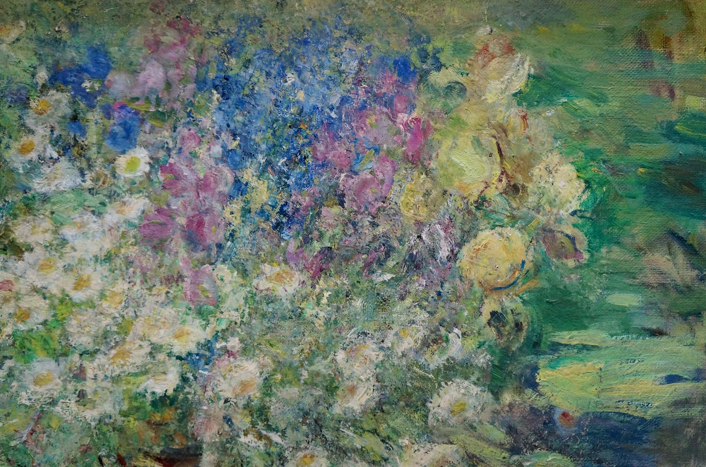 Oil painting June flowers Naumova Tamara Sergeevna