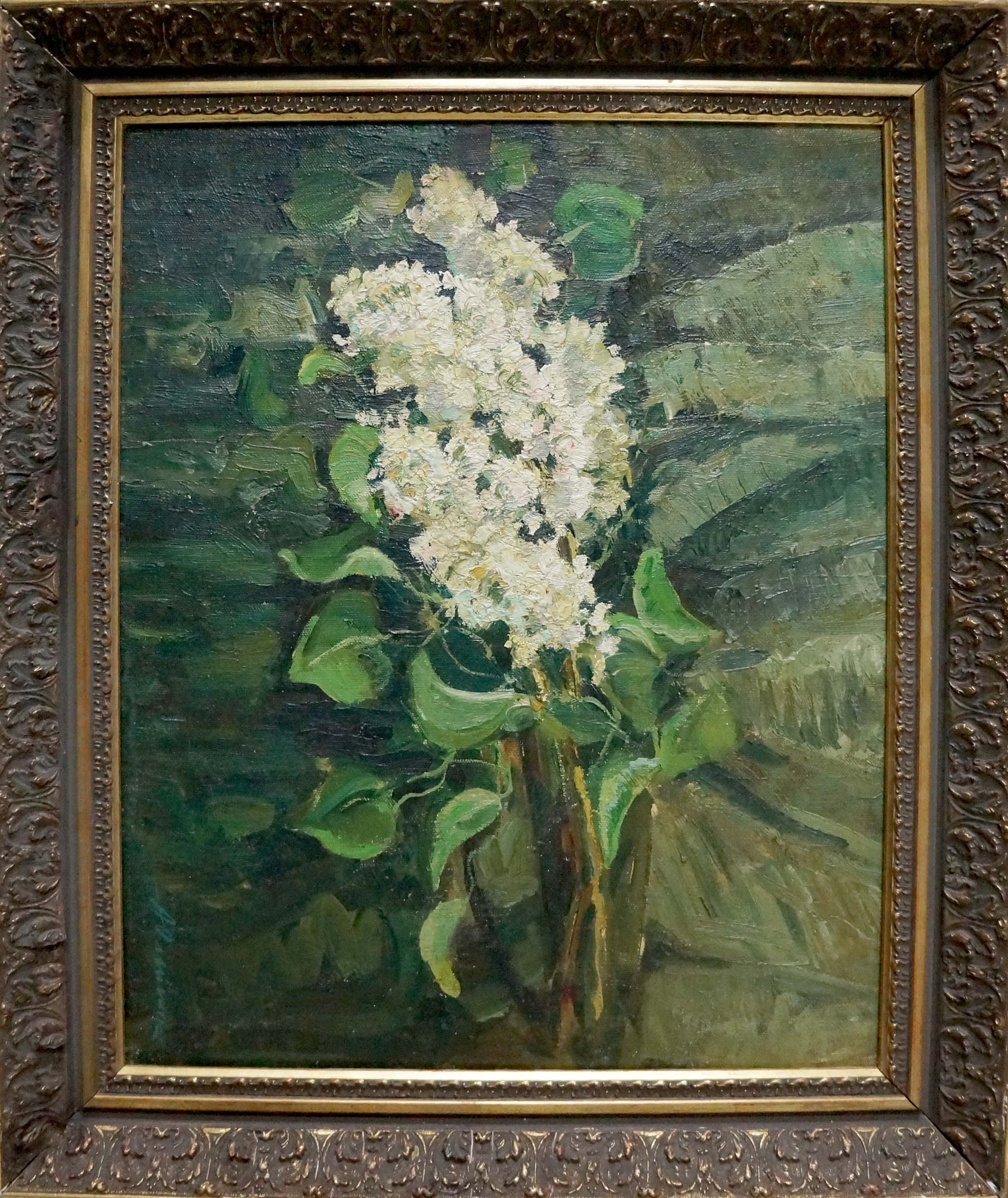 Oil painting Lilac branch Oleinik Anna Petrovna