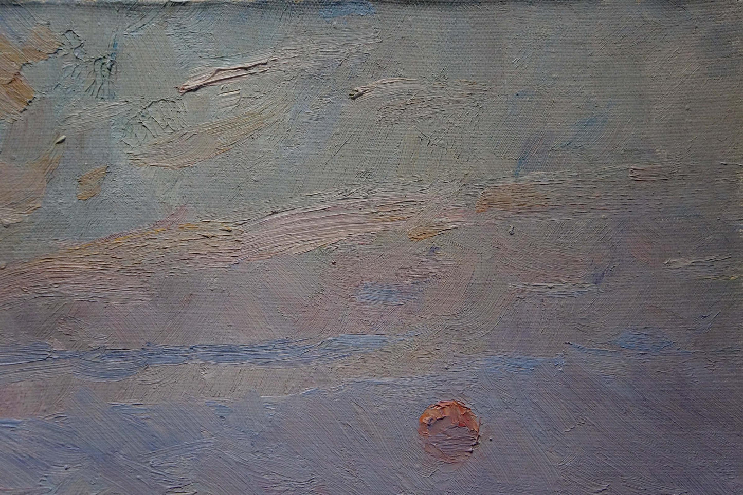 Oil painting Sea landscape Sevastyanov Viktor Grigorievich