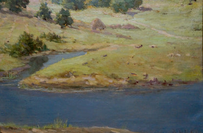 Oil painting Landscape Nevkrytyy Denys Nykyforovych