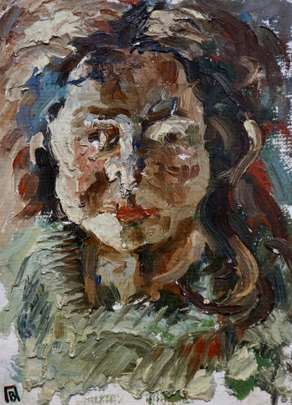 Oil painting Portrait of a woman Pavlov Victor Anatolievich