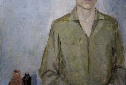 Oil painting Portrait of a man Klimovitskaya Sophia