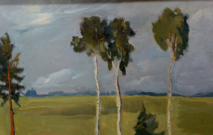 Oil painting Landscape Chekov Leonid Dmitrievich