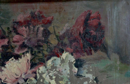 Oil painting Peonies Besedin Sergey Fotievich