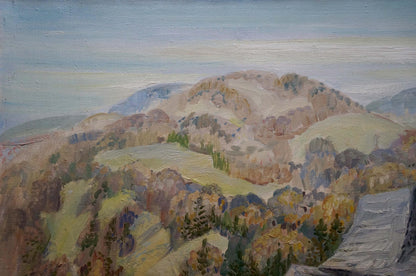 Oil painting Carpathian landscape Limar Anatoly Pavlovich