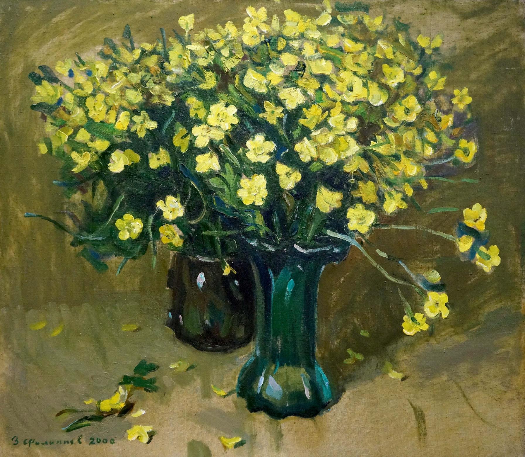 Oil painting Flowers Filippov Z. I.