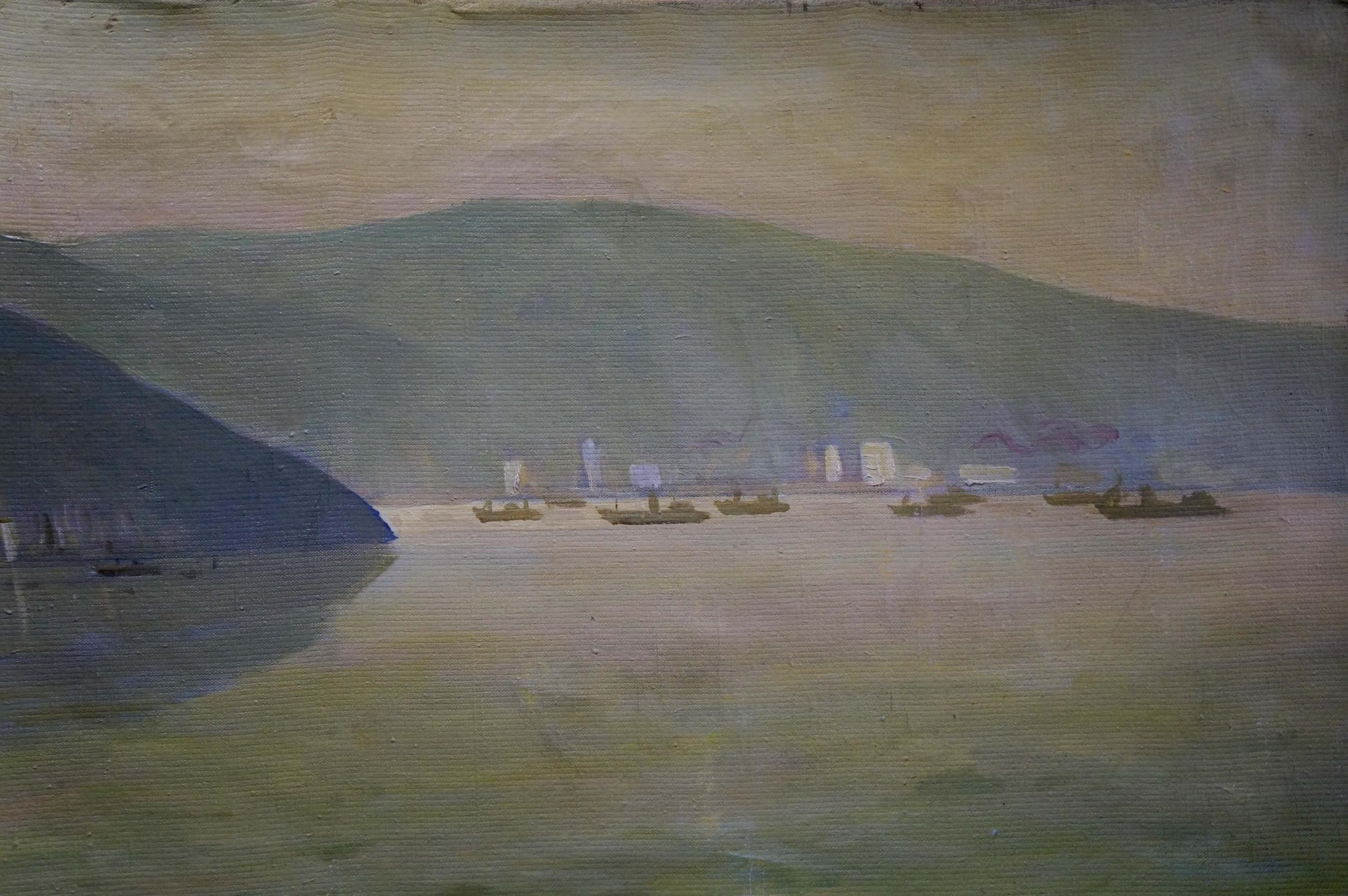 Oil painting Seaside vistas of Odessa