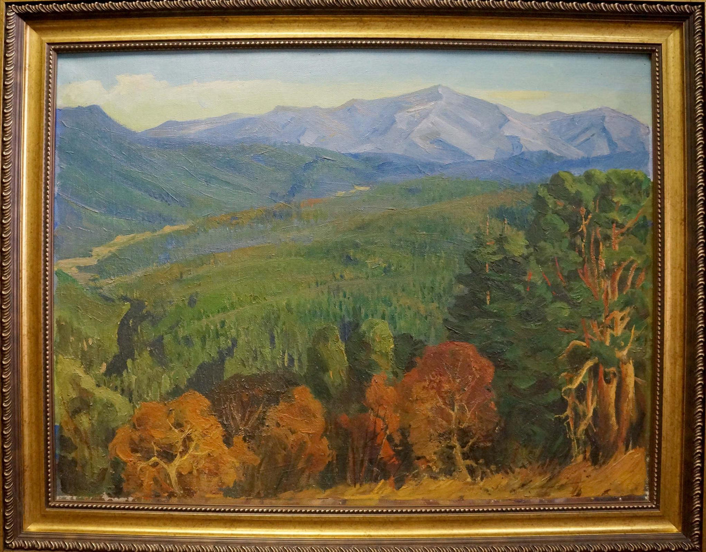 Oil painting Autumn in the mountains Ternovykh Vladimir Vasilievich