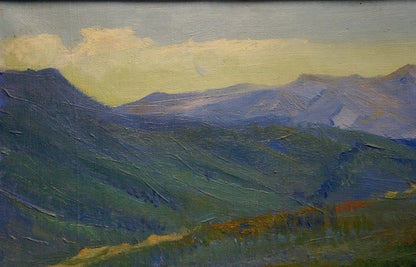 Oil painting Autumn in the mountains Ternovykh Vladimir Vasilievich