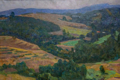 Oil painting Mountain landscape Ovsyannikova Evgenia Ivanovna