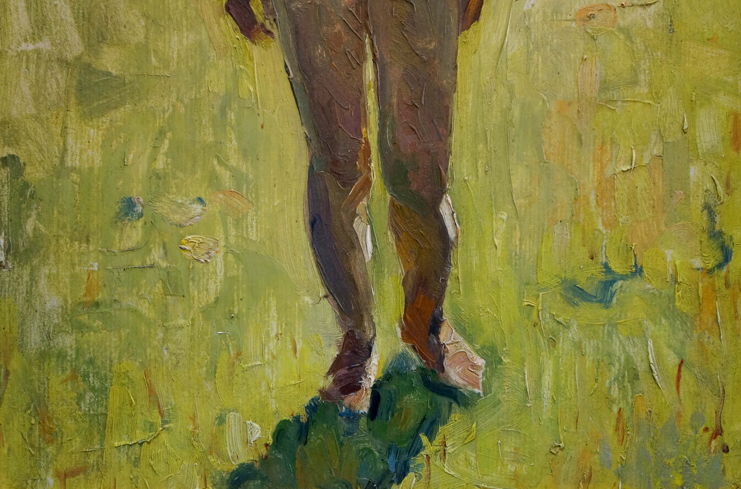Oil painting Portrait of a girl in a swimsuit Victor Zhurakovsky
