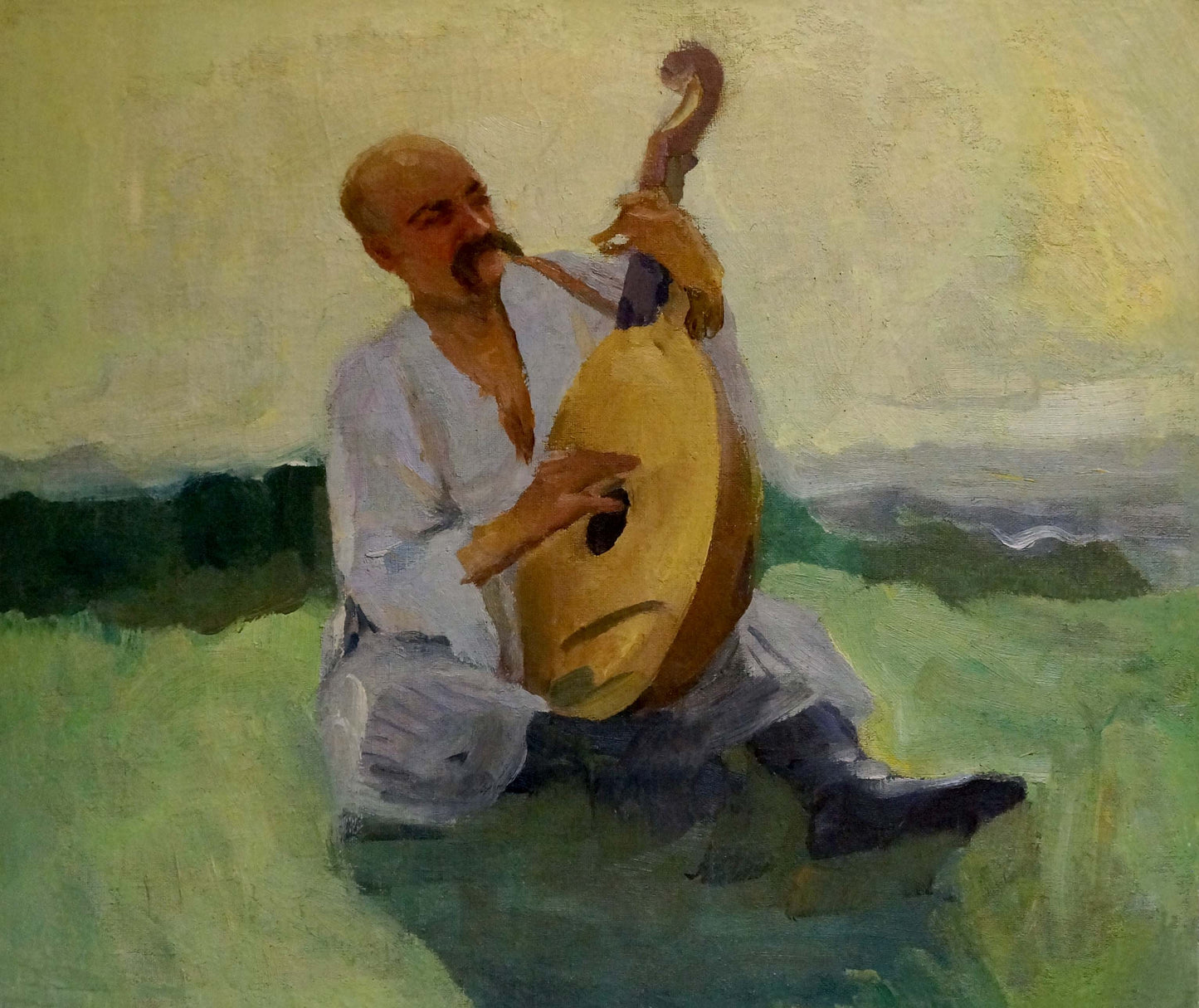 Oil painting Taras Shevchenko Shulga Ivan Nikolaevich