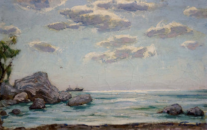 Oil painting Noon at sea Miroshnichenko Pavel Petrovich