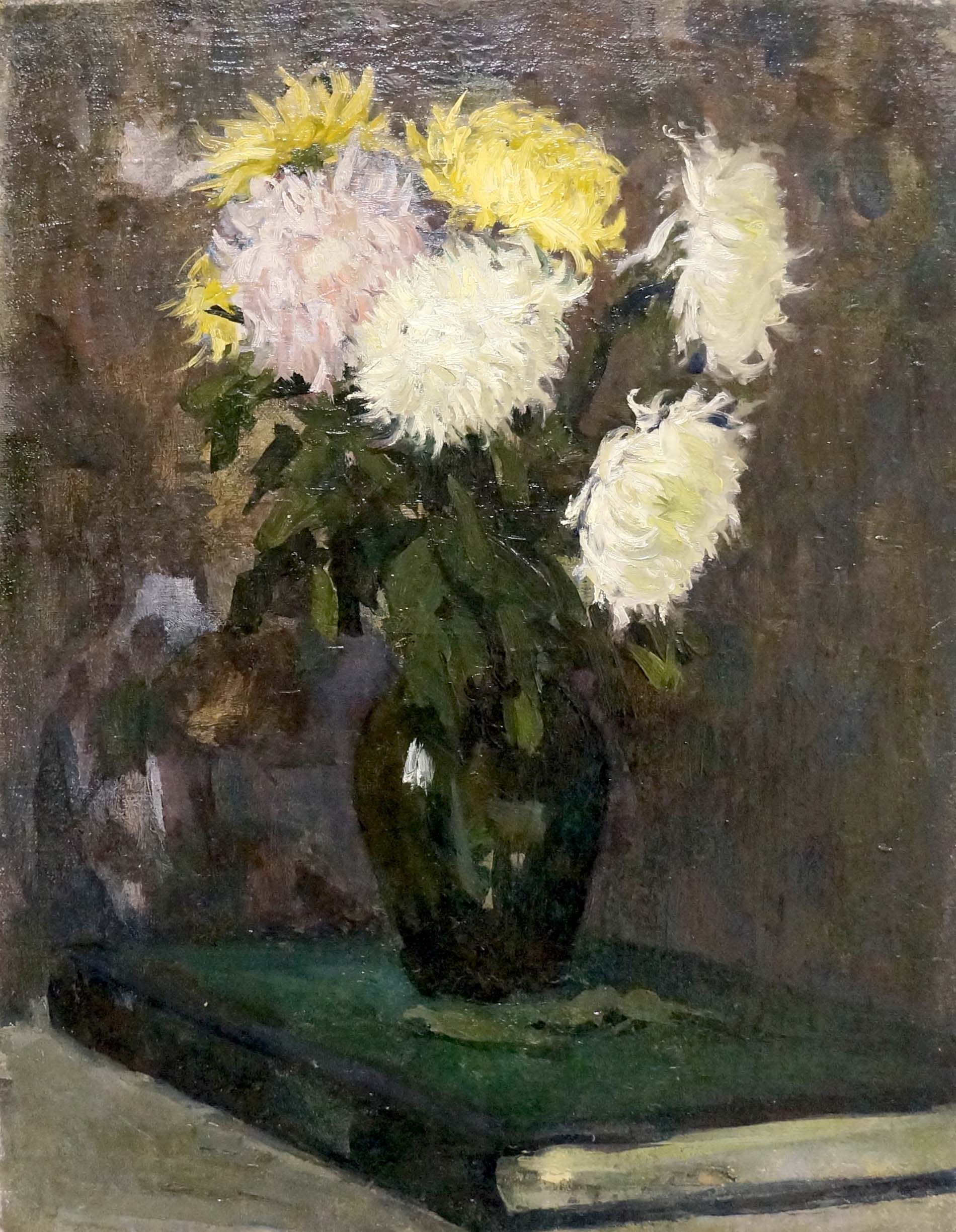 Oil painting Flowers in a vase Volobuev Evgeny Vsevolodovich