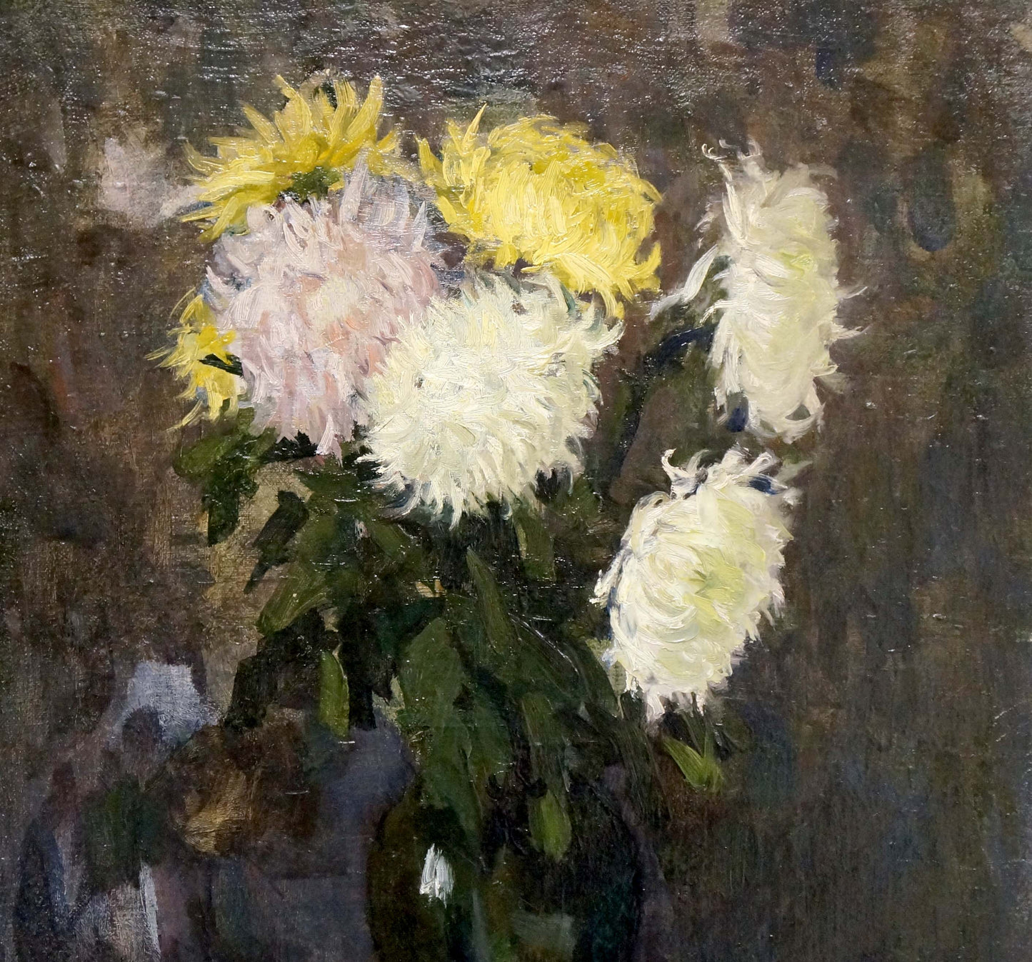 Oil painting Flowers in a vase Volobuev Evgeny Vsevolodovich