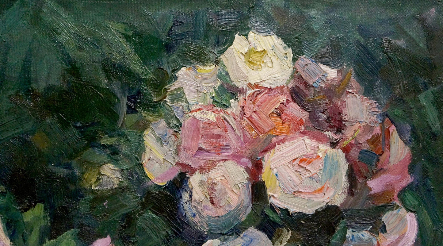 Oil painting Roses Kerzhner Alexander Haskelevich