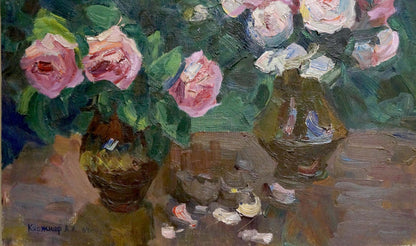 Oil painting Roses Kerzhner Alexander Haskelevich