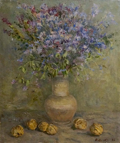 Oil painting Flowers Alexander Mynka