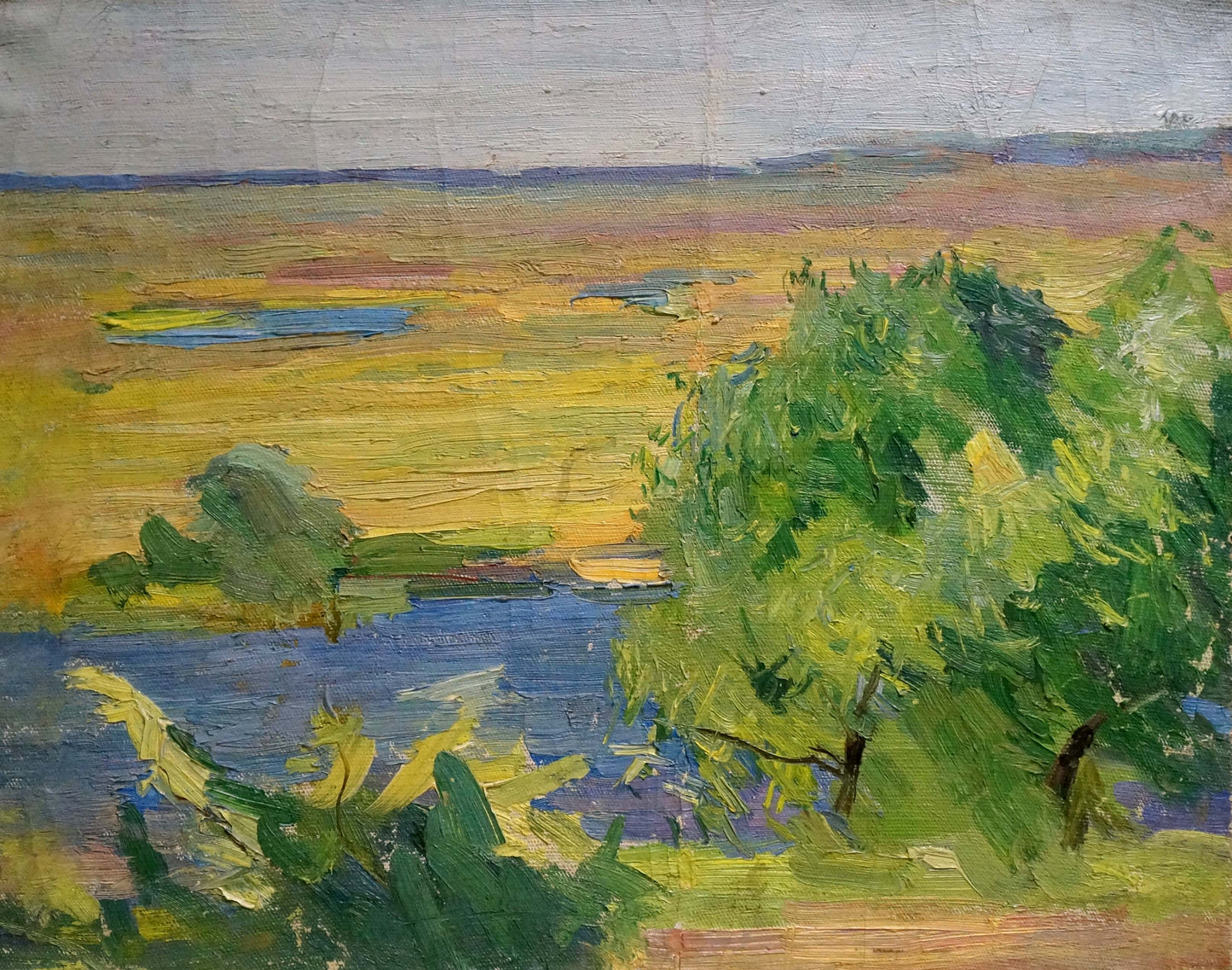 Oil painting September Kogan-Shats Matvey Borisovich