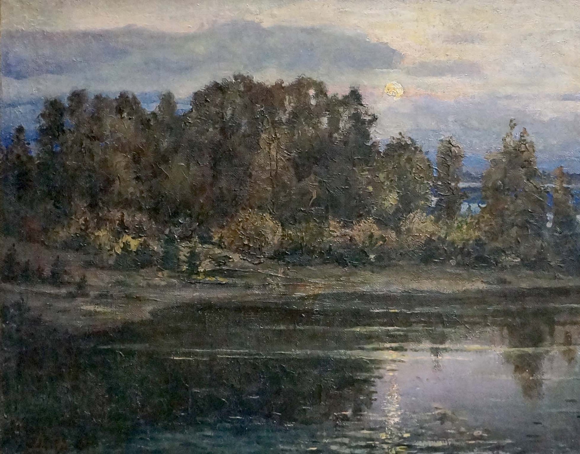 Oil painting Landscape Dontsov Matvey Alekseevich