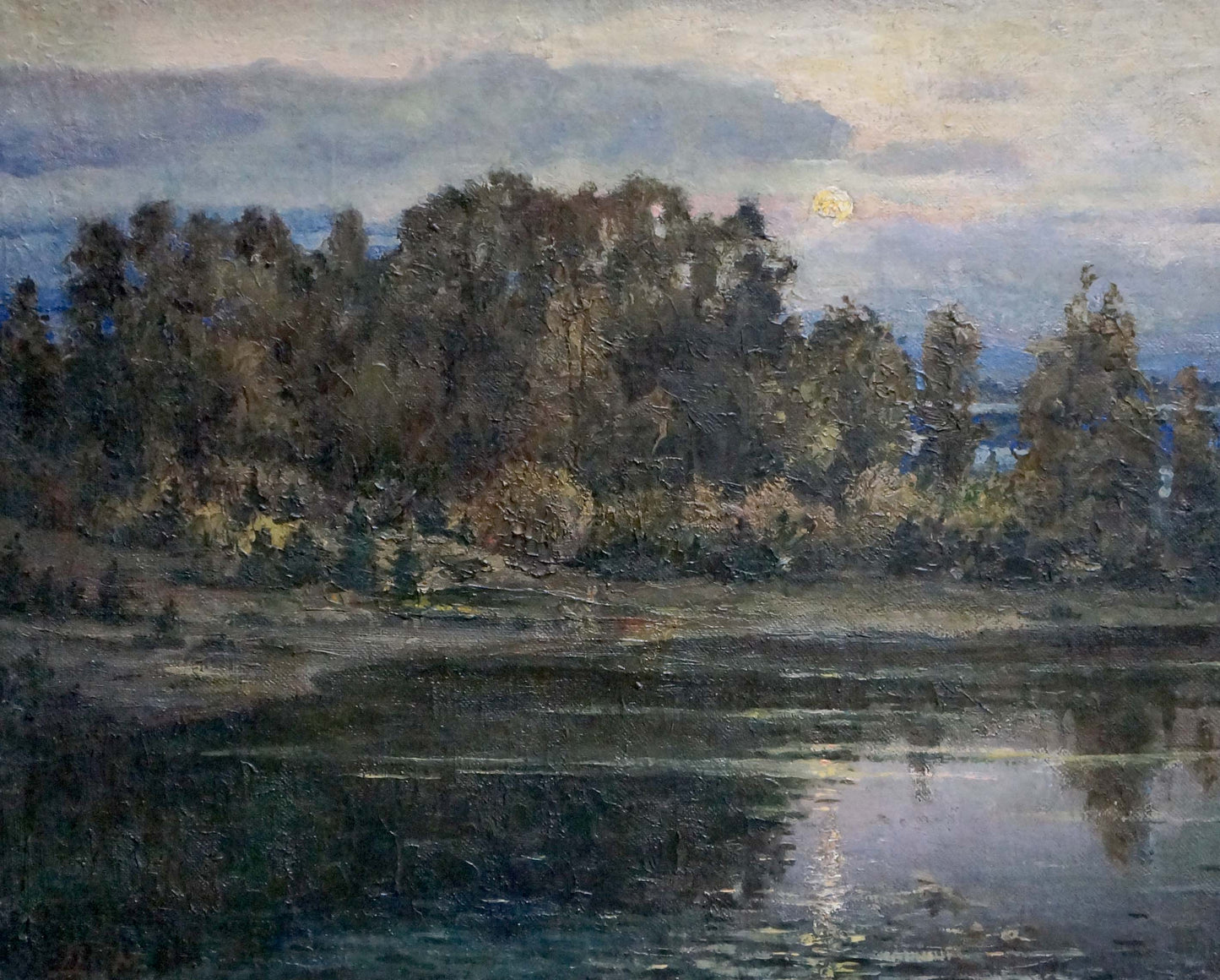 Oil painting Landscape Dontsov Matvey Alekseevich