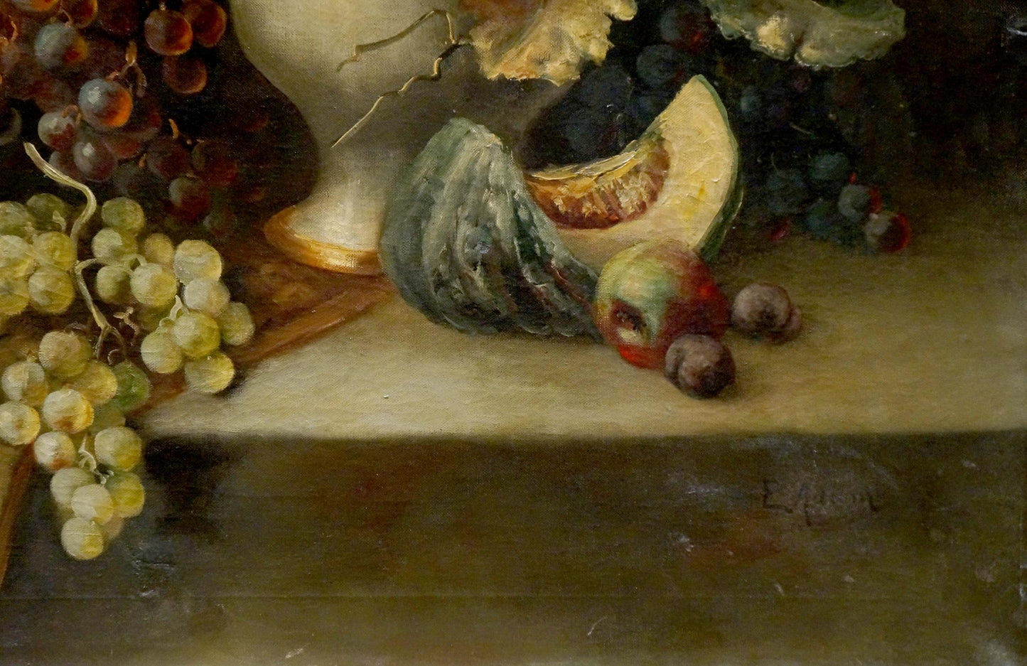 Oil painting Sweets on the table Emil Adam