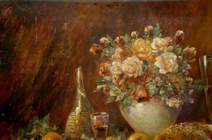 Oil painting Still life Muller Moritz