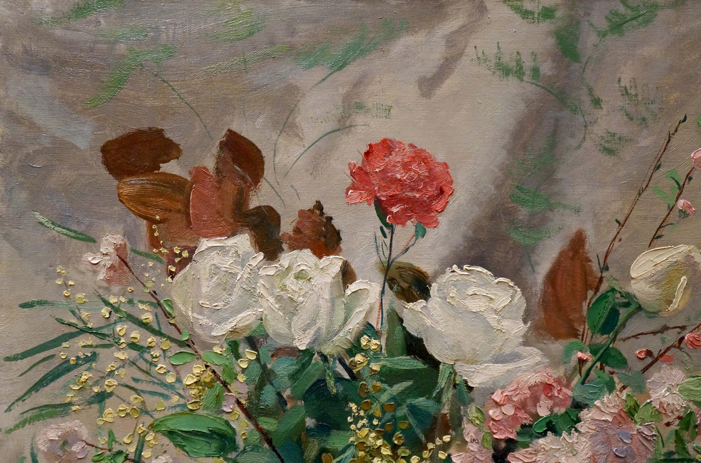 Oil painting Bouquet of flowers D. Deparis