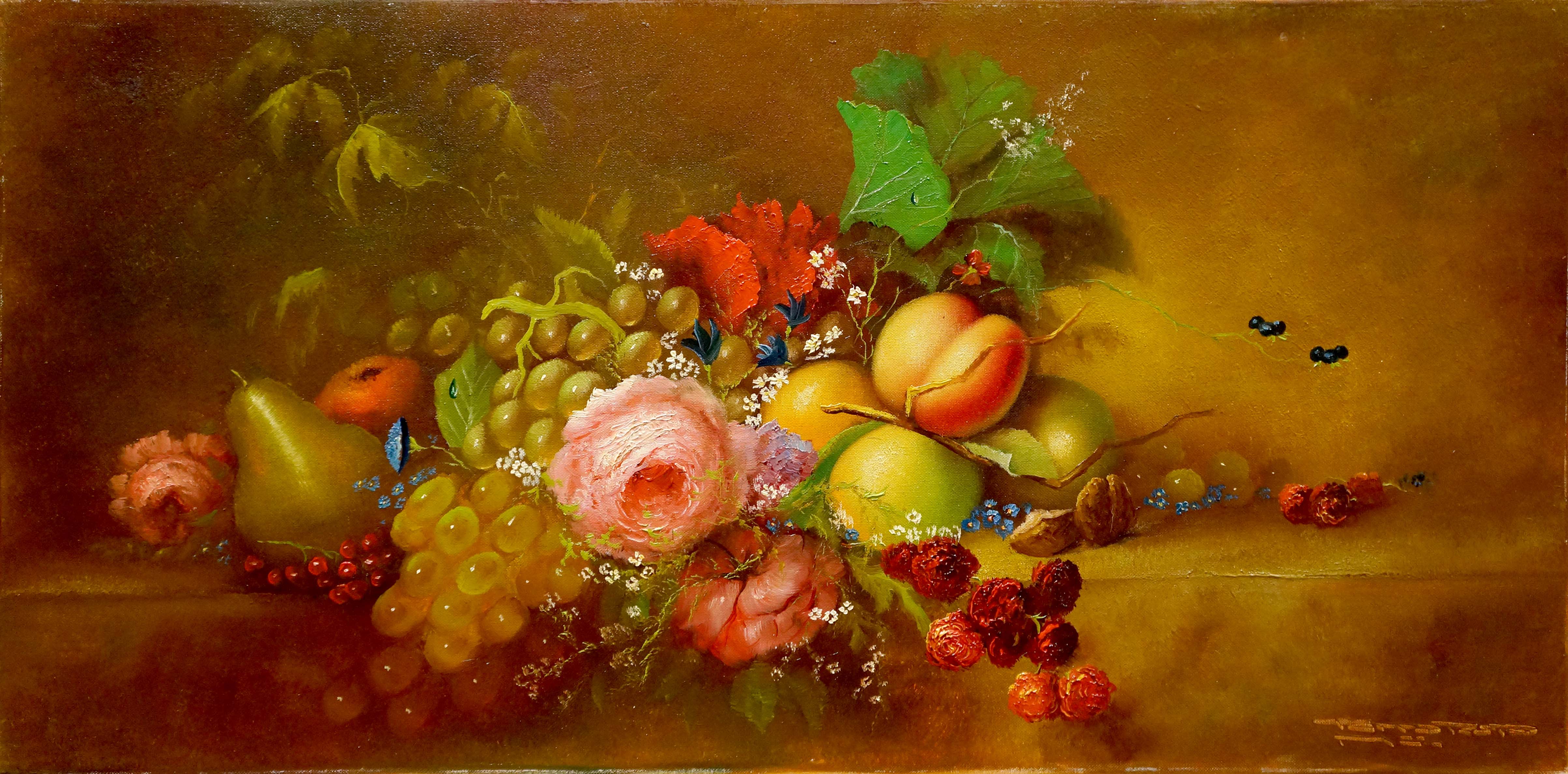 Oil painting Fruits Farraretto