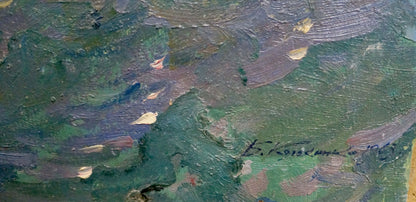 Oil painting Sea Kolesnik Boris Afanasevich