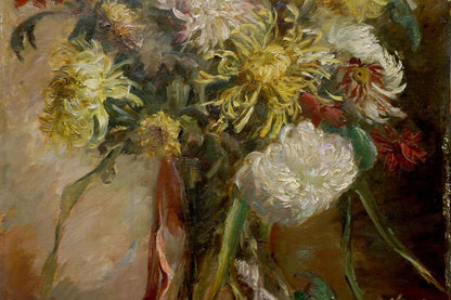 Oil painting Flowers M. Eberhard