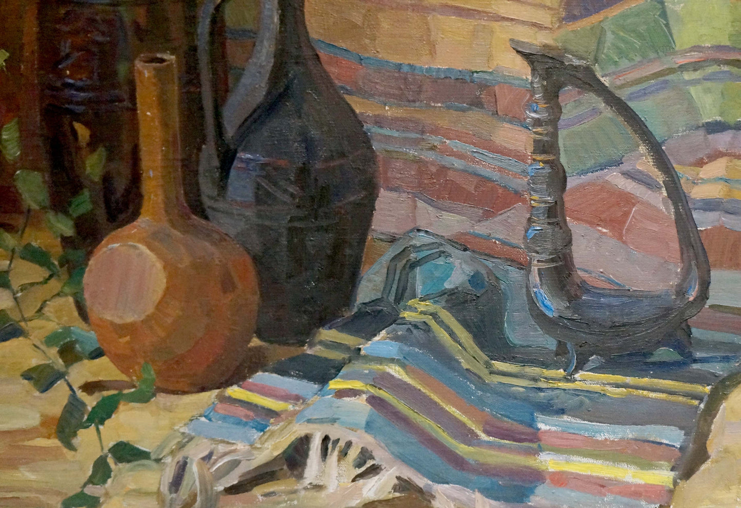 Oil painting East still life Afanasiev Nikolay Grigorievich