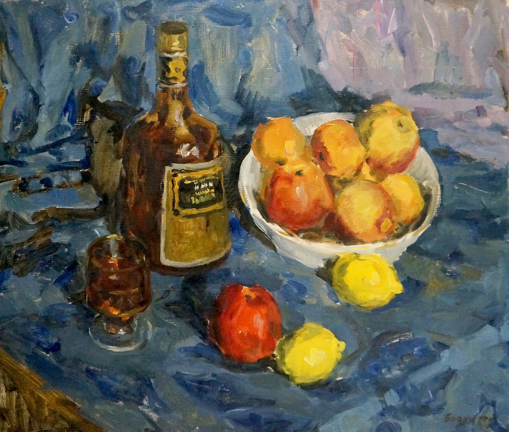 Bulk by Iosifovich Bronstein in oil