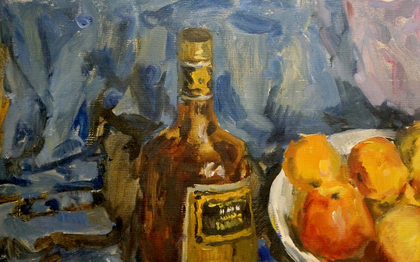 Oil painting titled "Bulk" by Iosifovich Bronstein