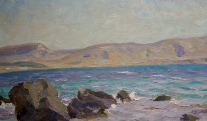 Oil painting By the sea Puzyr'kov Viktor Grigor'yevich