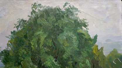 Oil painting Natural silence Kogan-Shats Matvey Borisovich