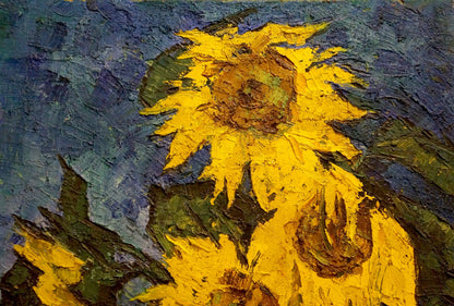 Oil painting Sunflowers Turovsky Anatoly Saulovich