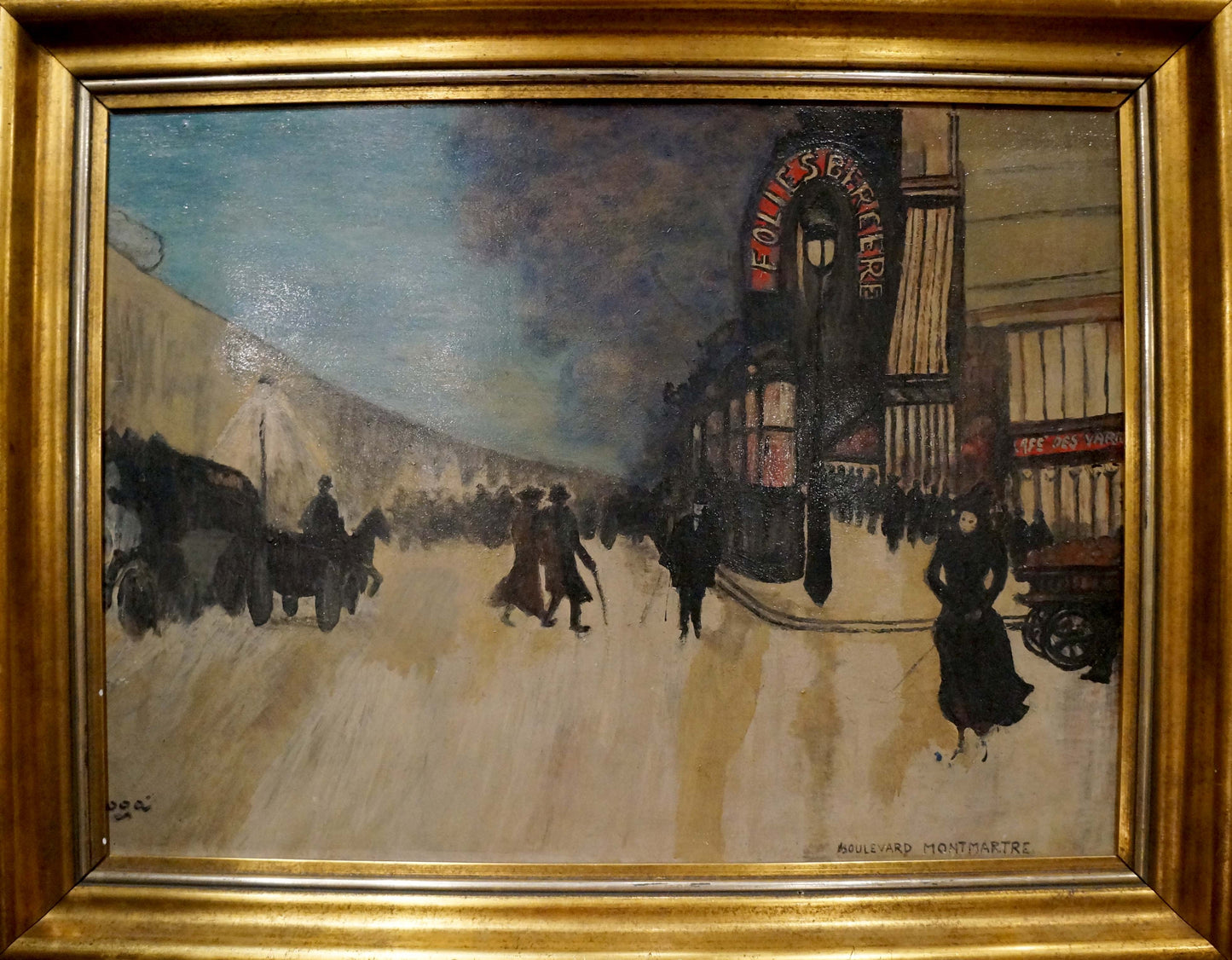 Oil painting Paris