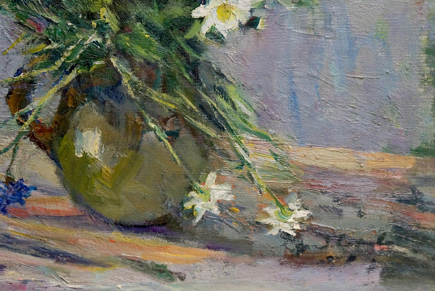 Oil painting Flowers Zinaida Sokolova