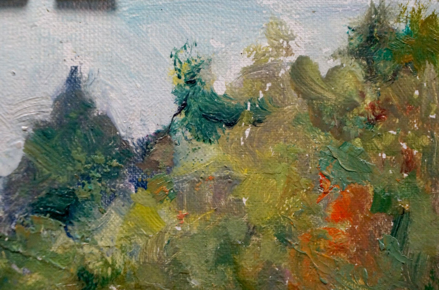Oil painting Landscapes Konovalyuk Fedor Zotikovich
